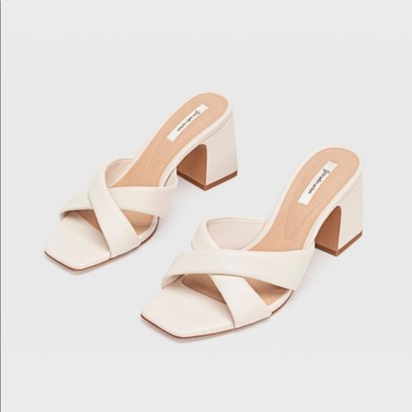 stradivarius Shoes Zara Stradivarius Padded Heeled Sandals